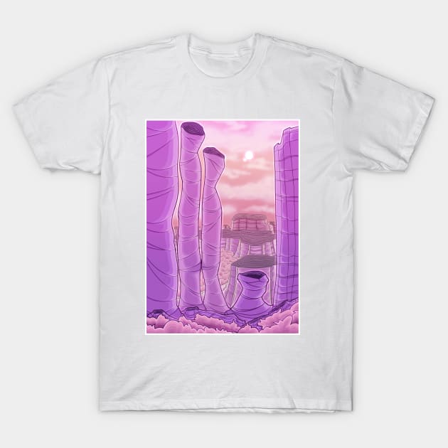 Space Canyon T-Shirt by Chronicle Hearts